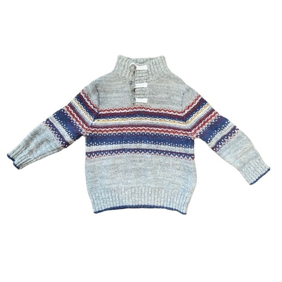 Cat & Jack Mock Neck Knit Sweater I Size: 18M - Picture 4 of 8